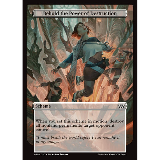 Behold the Power of Destruction, 328, common, Magic: The Gathering, Duskmourn: House of Horror