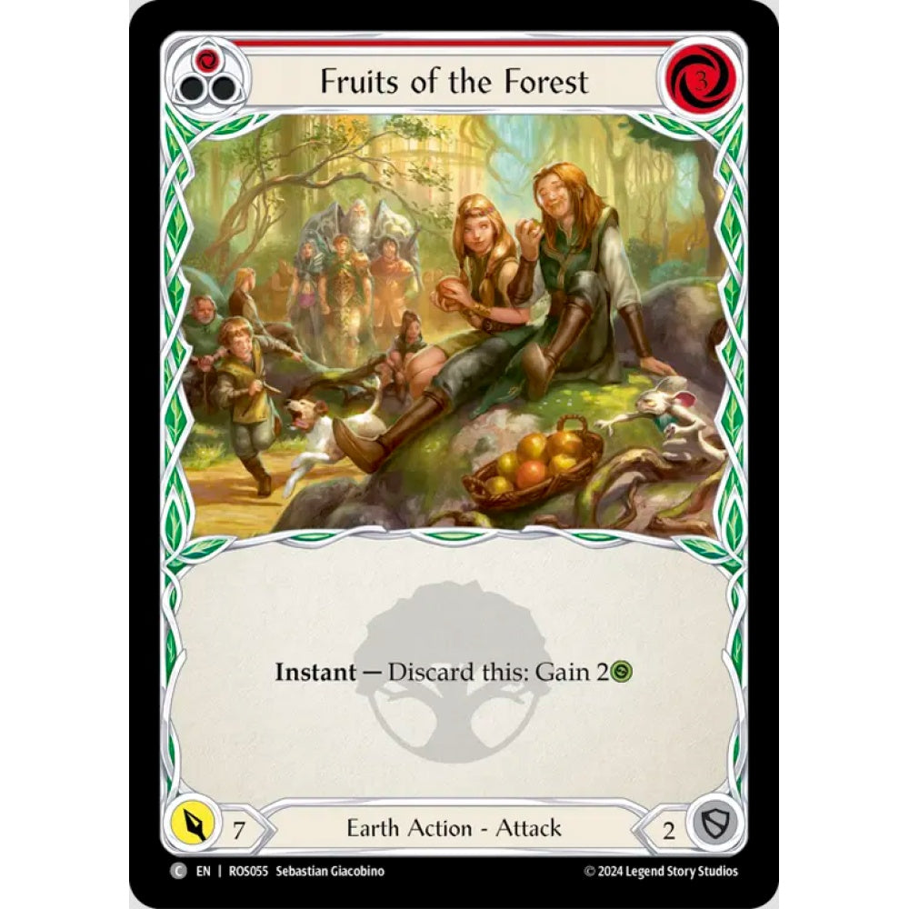 Fruits of the Forest, Red), Common, Flesh and Blood, Rosetta