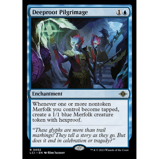 Deeproot Pilgrimage rare 52 Magic the Gathering The Lost Caverns of Ixalan