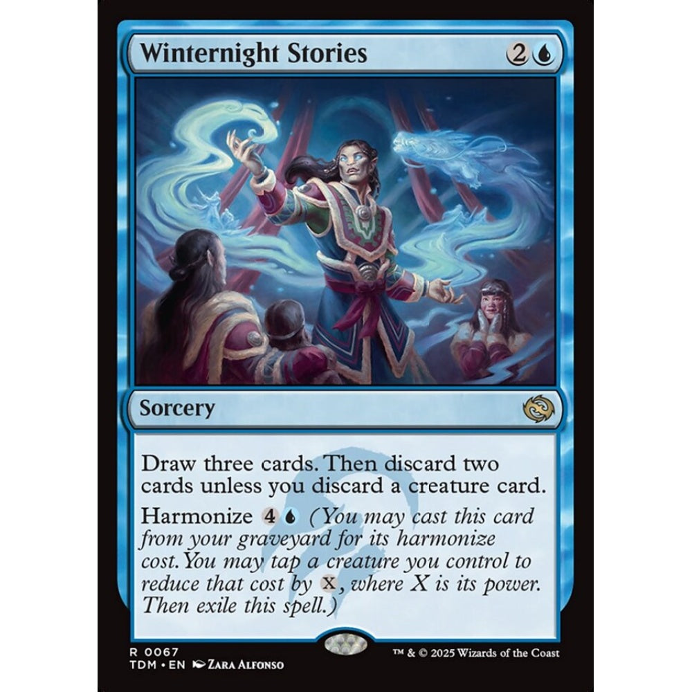 Winternight Stories rare 67 Magic the Gathering Tarkir: Dragonstorm