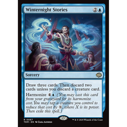 Winternight Stories rare 67 Magic the Gathering Tarkir: Dragonstorm