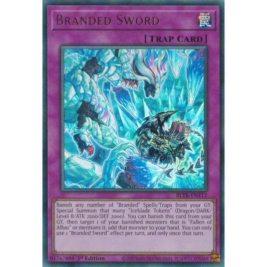 Branded Sword BLTR-EN112 Ultra Yu-Gi-Oh Battles of Legend: Terminal Revenge
