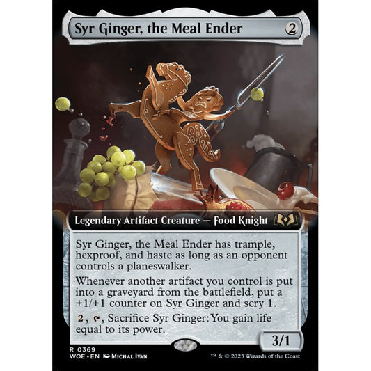 Syr Ginger, the Meal Ender, rare, 369, Magic the Gathering, Wilds of Eldraine