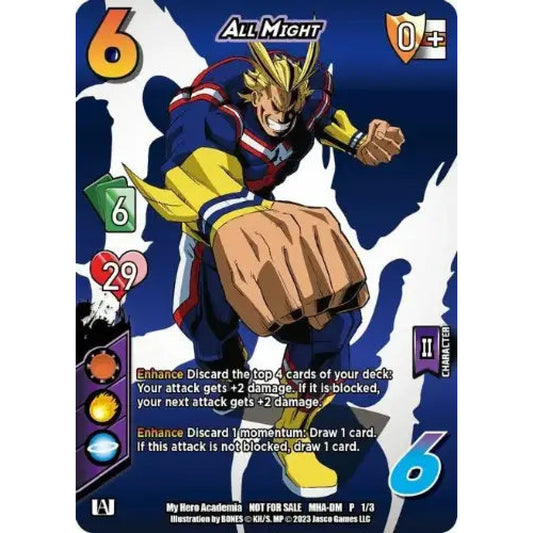 All Might (II), 1/3, P, UniVersus, Promos
