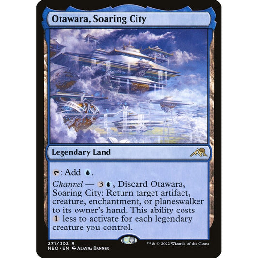 Otawara, Soaring City rare 271 Magic the Gathering Kamigawa: Neon Dynasty