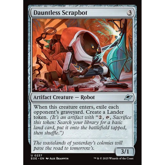 Dauntless Scrapbot uncommon 237 Magic the Gathering Edge of Eternities