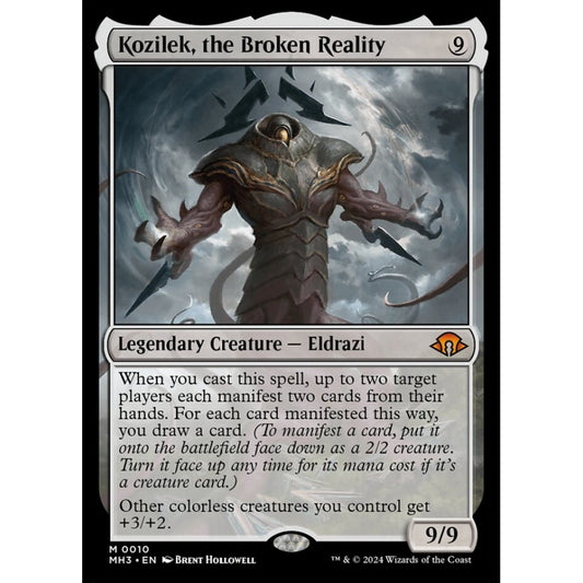 Kozilek, the Broken Reality, 10, mythic, Magic: The Gathering, Modern Horizons 3