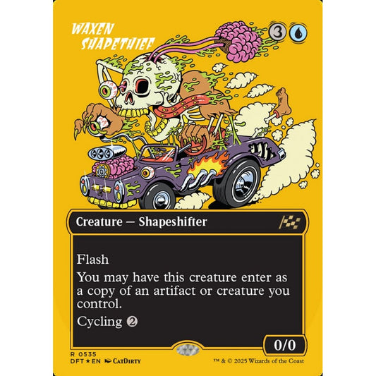 Waxen Shapethief, 535, rare, Magic: The Gathering, Aetherdrift