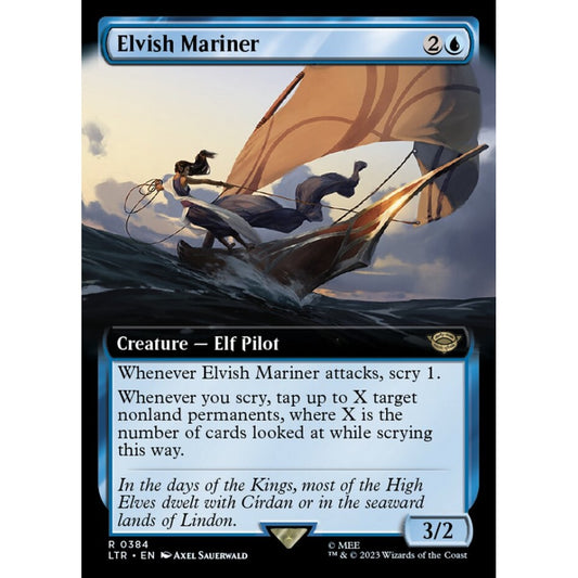 Elvish Mariner, rare, 384, Magic the Gathering, The Lord of the Rings: Tales of Middle-earth