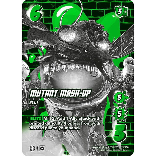 Mutant Mash-Up 215/186 TMNT01 Universus Teenage Mutant Ninja Turtles Attack UR-ALT