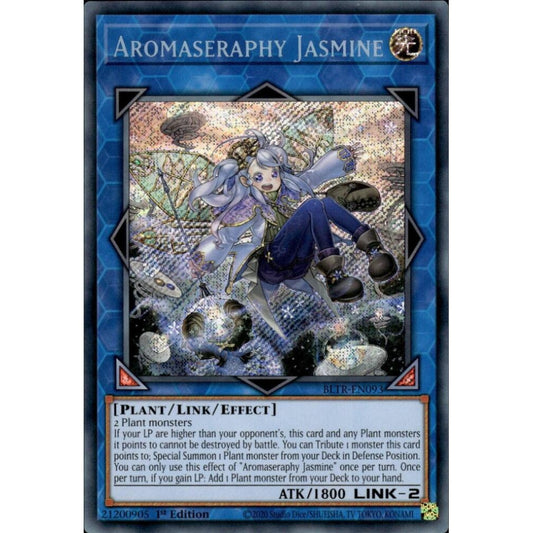 Aromaseraphy Jasmine BLTR-EN093 Secret Yu-Gi-Oh Battles of Legend: Terminal Revenge