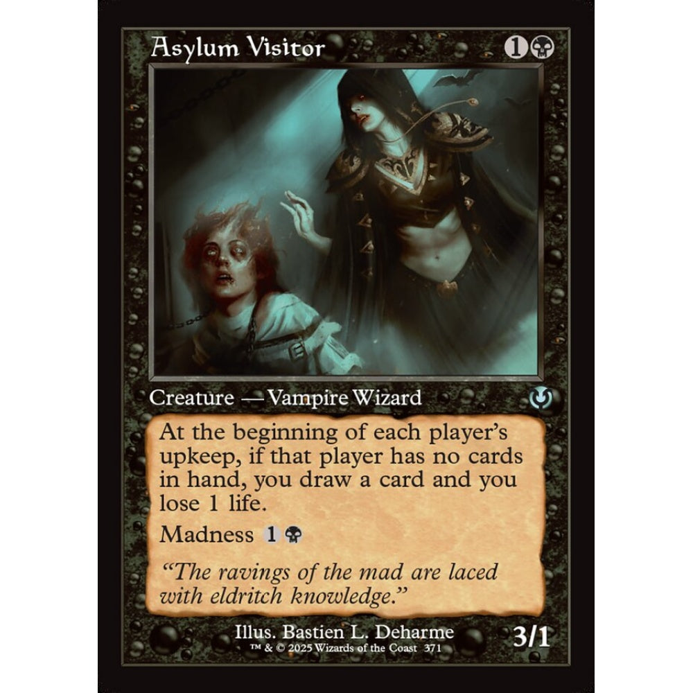 Asylum Visitor, 371, uncommon, Magic: The Gathering, Innistrad Remastered