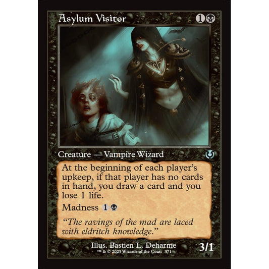 Asylum Visitor, 371, uncommon, Magic: The Gathering, Innistrad Remastered