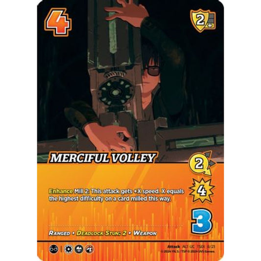 Merciful Volley, 8/21, UC-ALT, UniVersus, Cowboy Bebop & Trigun Stampede