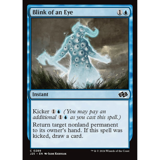 Blink of an Eye, 289, common, Magic: The Gathering, Foundations Jumpstart