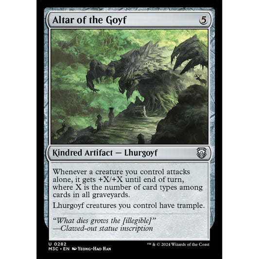 Altar of the Goyf, 282, uncommon, Magic: The Gathering, Modern Horizons 3