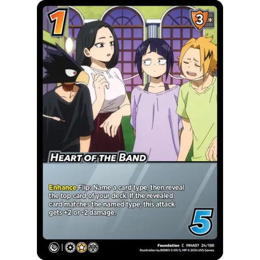 Heart of the Band, 24/180, C, UniVersus, MHA07 Girl Power
