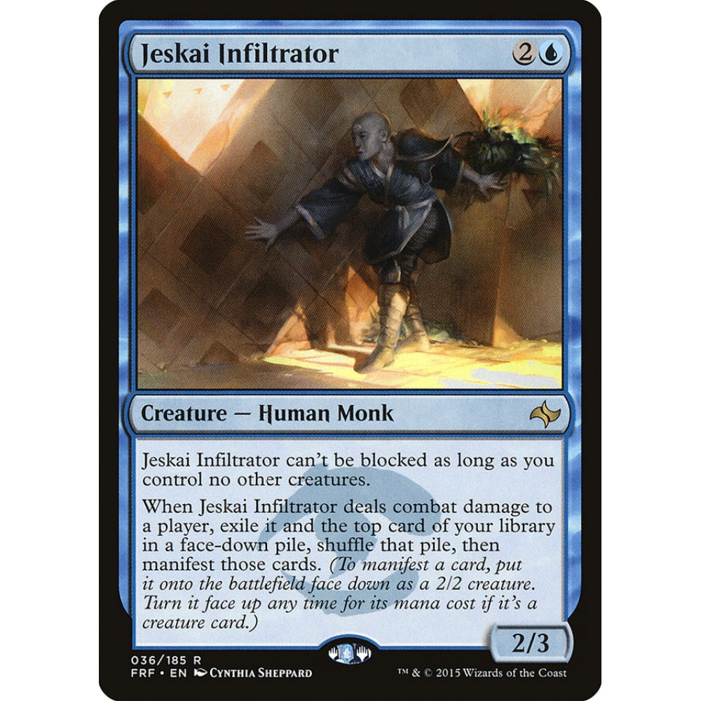 Jeskai Infiltrator rare 36 Magic the Gathering Fate Reforged