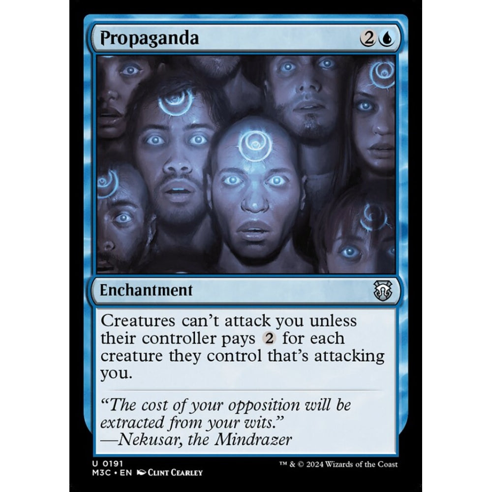 Propaganda, 191, uncommon, Magic: The Gathering, Modern Horizons 3