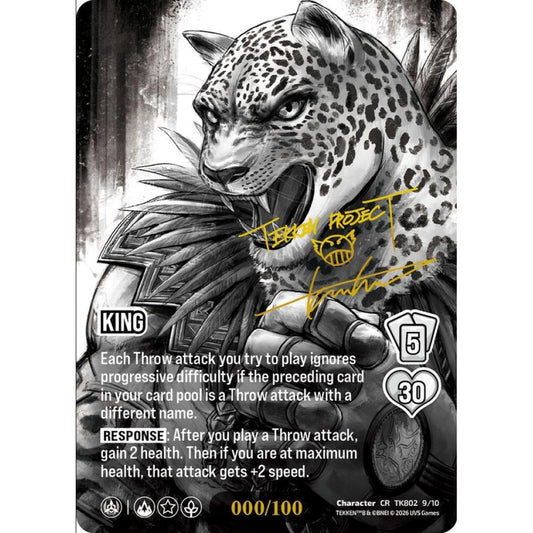 King 9/10 TK802 Universus Tekken 8 Character CHROME