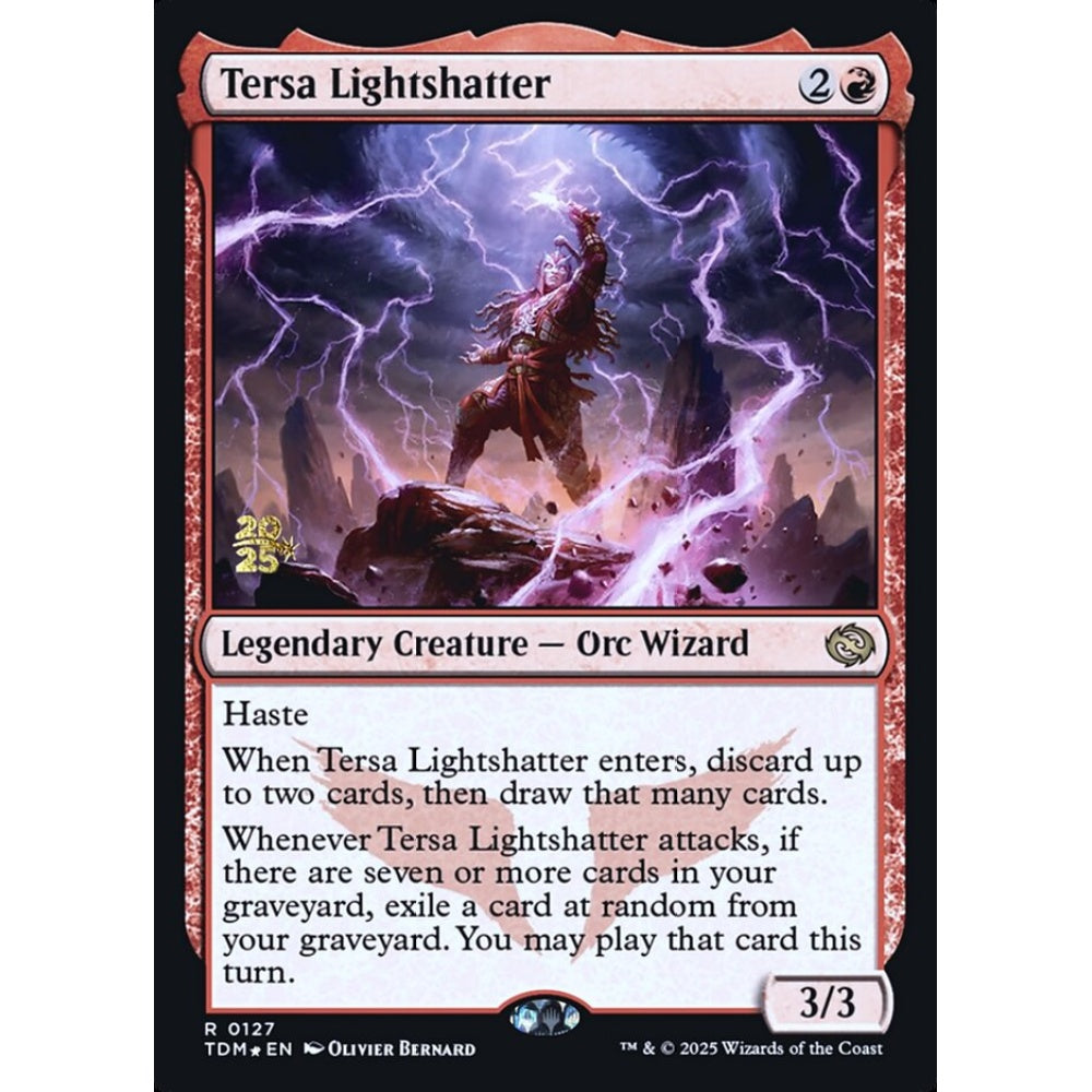Tersa Lightshatter rare 127s Magic the Gathering Tarkir: Dragonstorm Promos