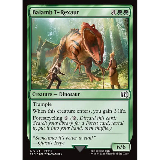 Balamb T-Rexaur common 173 Magic the Gathering Final Fantasy
