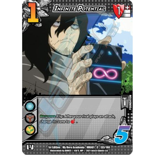 Infinite Potential, 133/180, C, UniVersus, MHA01 My Hero Academia