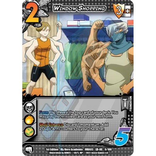 Window Shopping, 9/108, XR-UC, UniVersus, MHA03 Heroes Clash