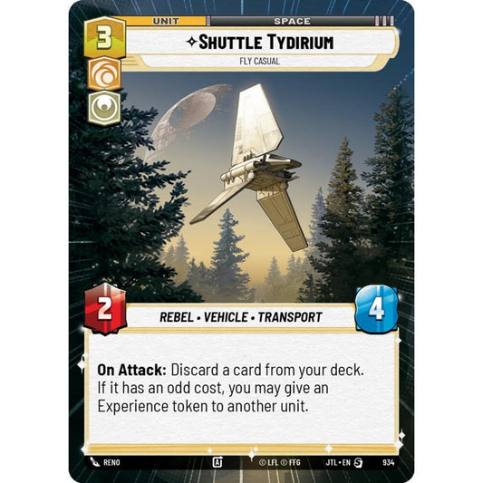 Shuttle Tydirium, S, JTL 934) Hyperspace Foil, Star Wars Unlimited