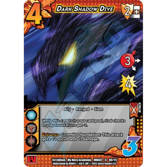Dark Shadow Dive, 80/117, C, UniVersus, MHA02 Crimson Rampage