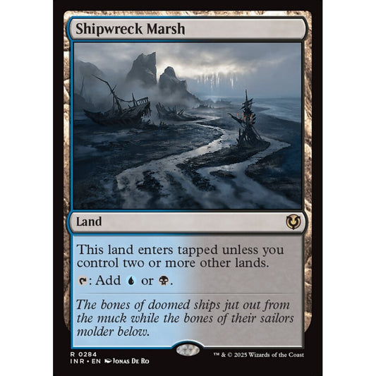 Shipwreck Marsh, 284, rare, Magic: The Gathering, Innistrad Remastered