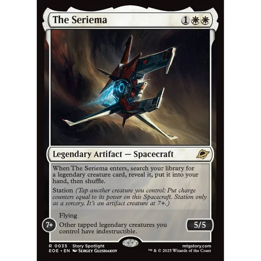 The Seriema rare 35 Magic the Gathering Edge of Eternities