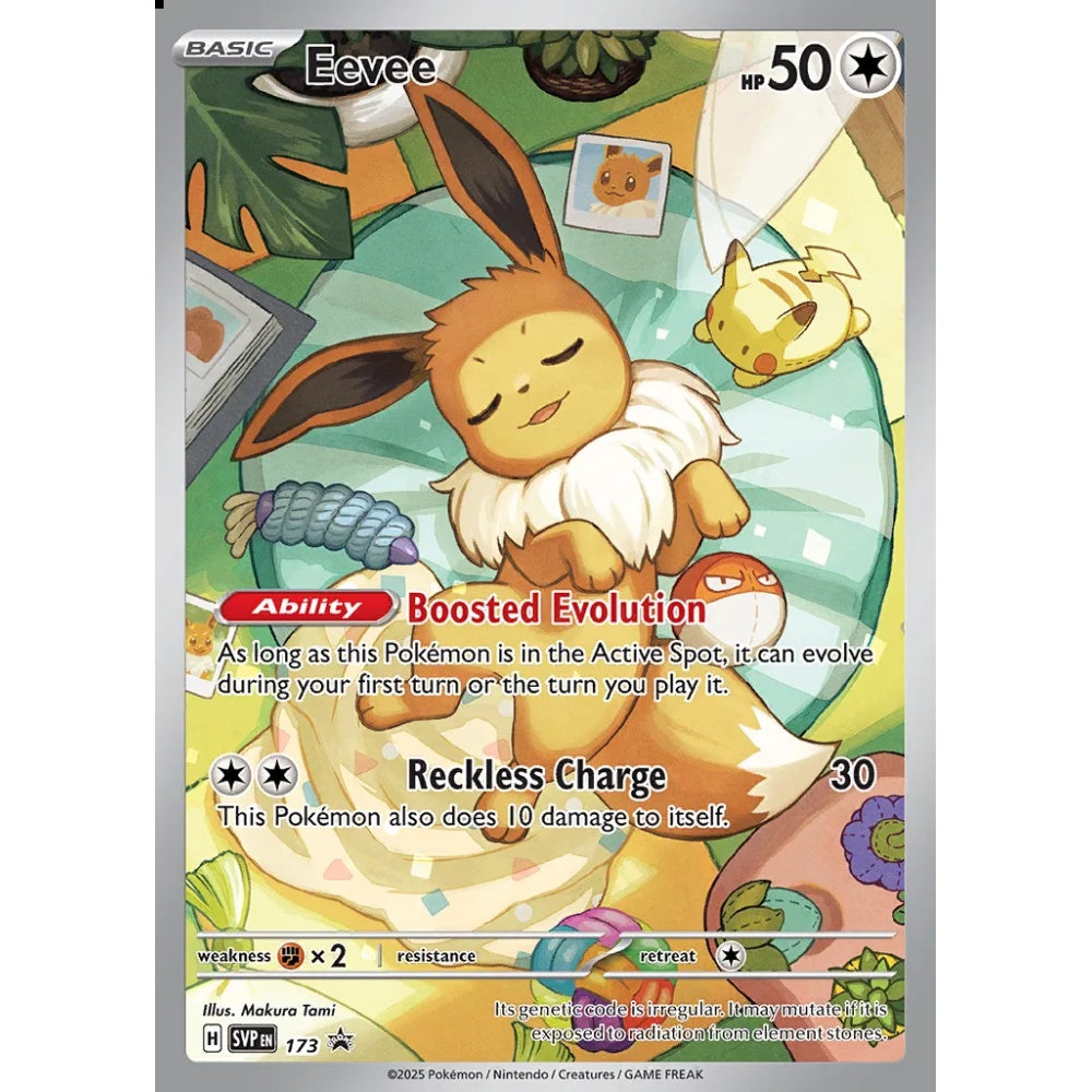 Eevee Promo 173 Pokemon Card Game Scarlet & Violet Promos