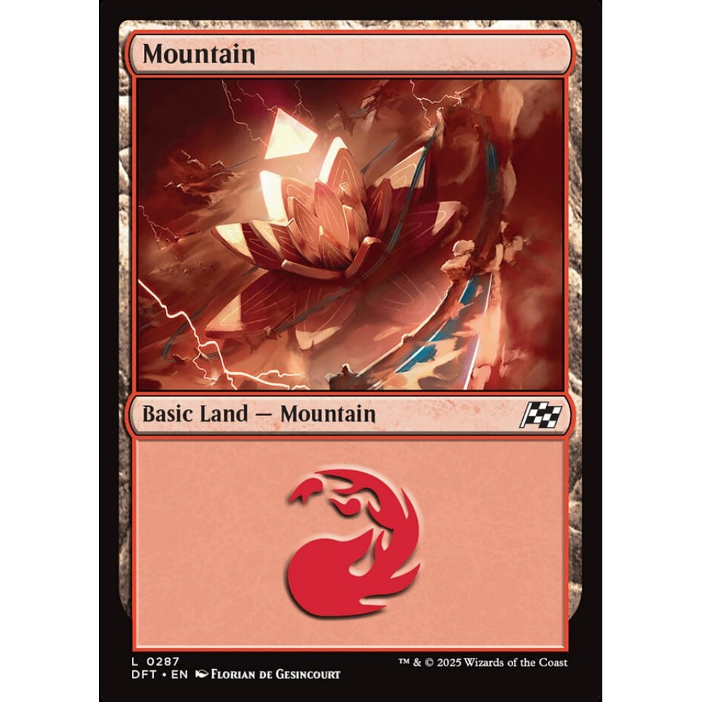 Mountain, 287, common, Magic: The Gathering, Aetherdrift