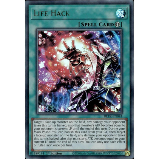 Life Hack BLTR-EN041 Ultra Yu-Gi-Oh Battles of Legend: Terminal Revenge