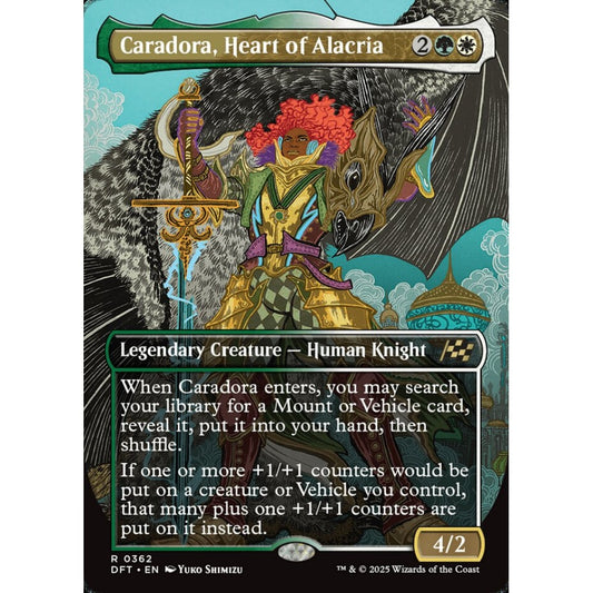 Caradora, Heart of Alacria, 362, rare, Magic: The Gathering, Aetherdrift