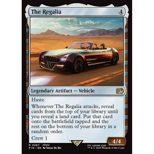 The Regalia rare 267 Magic the Gathering Final Fantasy