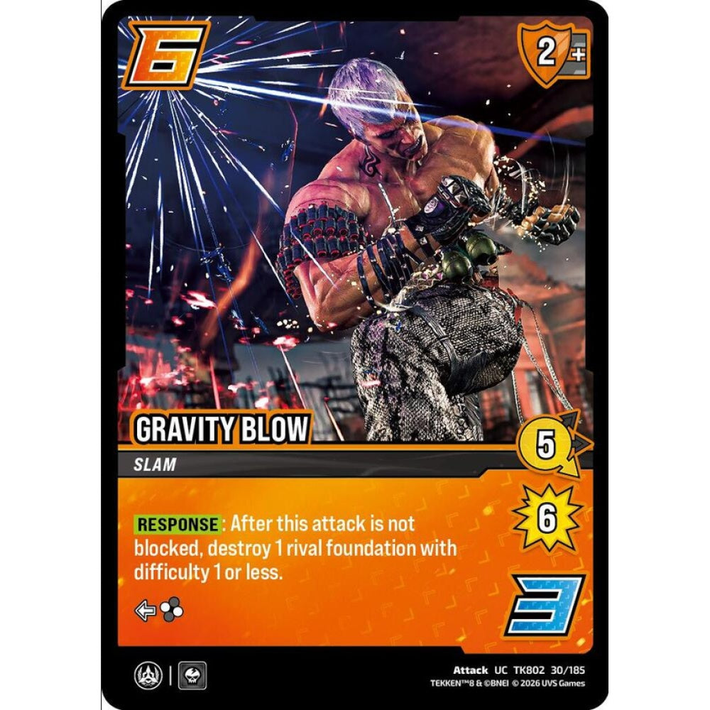 Gravity Blow 30/185 TK802 Universus Tekken 8 Attack UC
