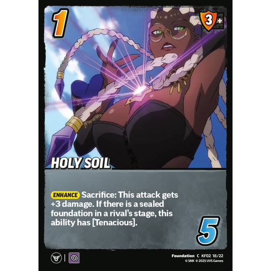 Holy Soil 18/22 KF02 Universus The King of Fighters XV: Challenger Series: Team Rival Foundation C