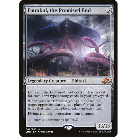 Emrakul, the Promised End mythic 6 Magic the Gathering Eldritch Moon
