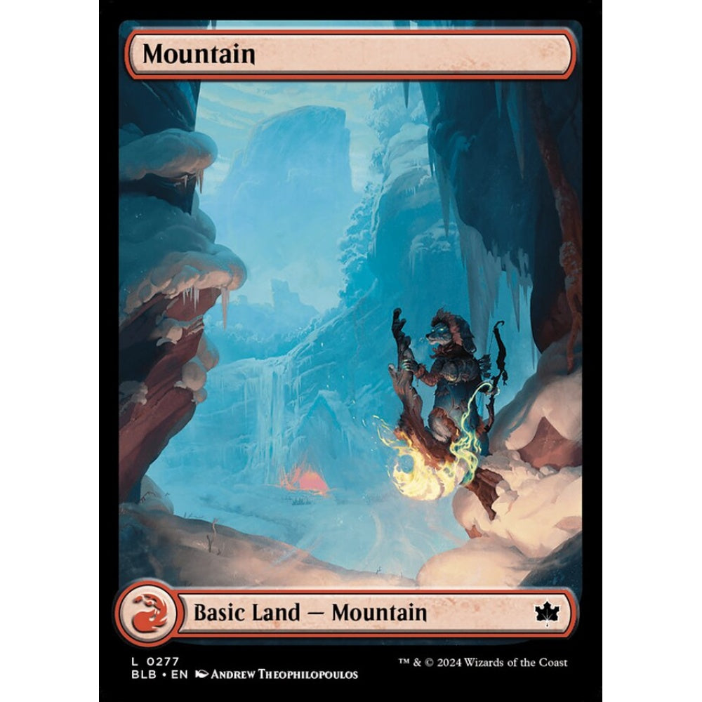 Mountain, 277, common, Magic: The Gathering, Bloomburrow