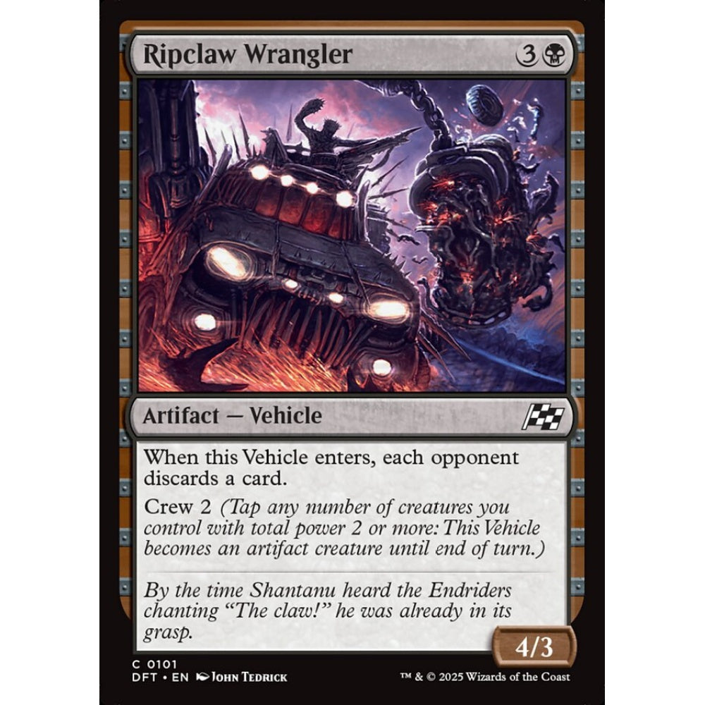 Ripclaw Wrangler, 101, common, Magic: The Gathering, Aetherdrift