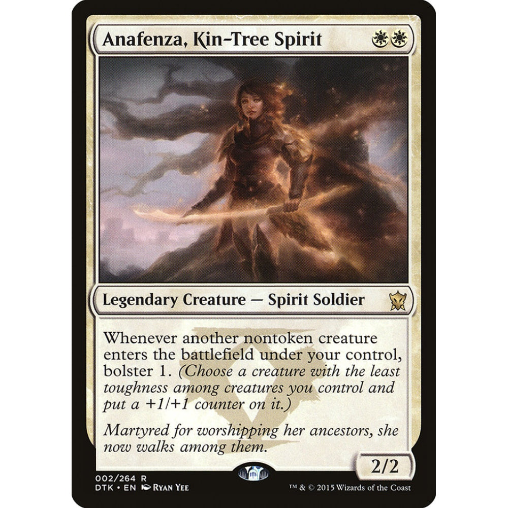 Anafenza, Kin-Tree Spirit rare 2 Magic the Gathering Dragons of Tarkir