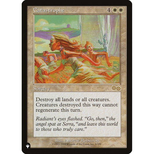 Catastrophe rare USG-6 Magic the Gathering The List