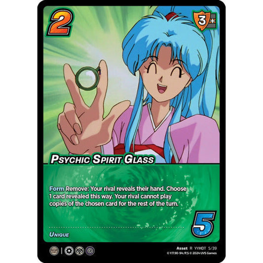 Psychic Spirit Glass, 5/39, R, UniVersus, Yu Yu Hakusho: Dark Tournament