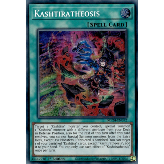 Kashtiratheosis MP24-EN072 Prismatic Prismatic Secret Rare Yu-Gi-Oh 25th Anniversary Tin: Dueling Mirrors in Art
