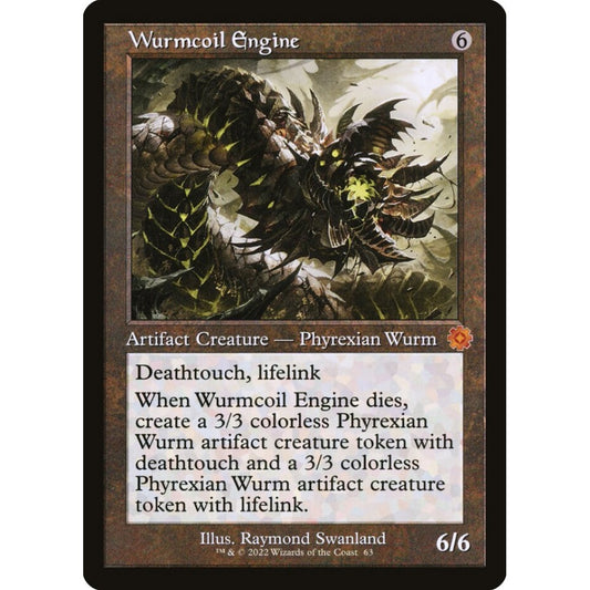 Wurmcoil Engine mythic 63 Magic the Gathering The Brothers' War Retro Artifacts