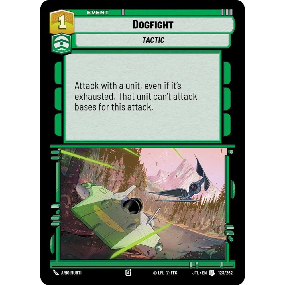 Dogfight, U, JTL 123), Star Wars Unlimited