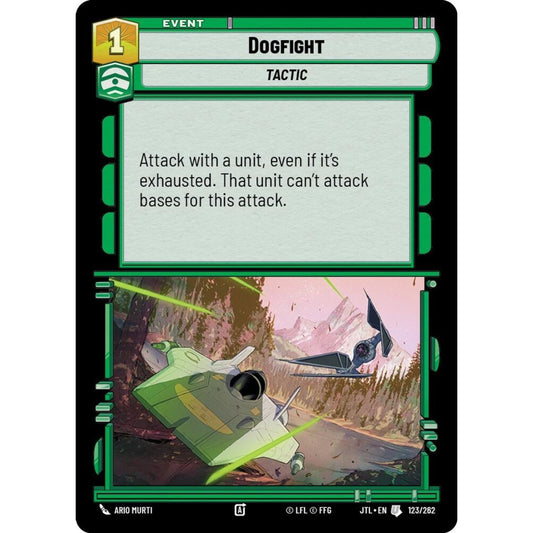 Dogfight, U, JTL 123), Star Wars Unlimited