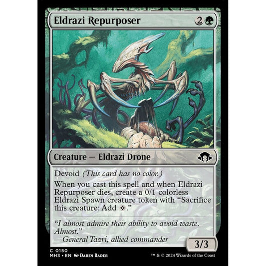 Eldrazi Repurposer, 150, common, Magic: The Gathering, Modern Horizons 3